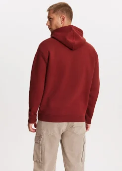 Sweaters En Hoodies<The Sting Brushed hoodie bordeaux