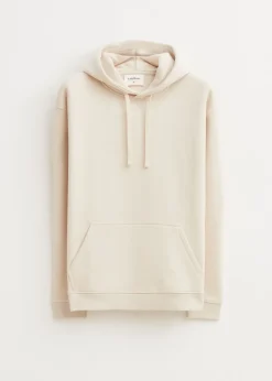 Basics|Sweaters En Hoodies<The Sting Brushed hoodie ecru