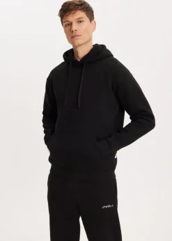 Basics|Sweaters En Hoodies<The Sting Brushed hoodie zwart