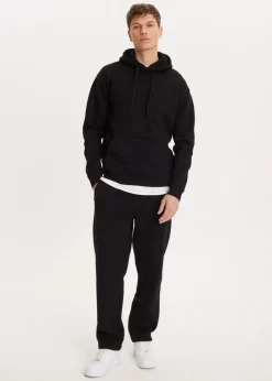 Basics|Sweaters En Hoodies<The Sting Brushed hoodie zwart