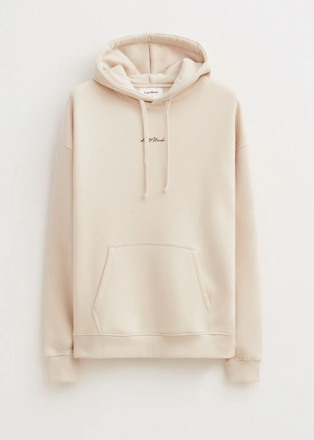 Sweaters En Hoodies<The Sting Brushed hoodie met logo ecru