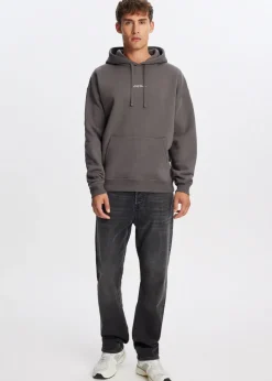 Sweaters En Hoodies<The Sting Brushed hoodie met logo choco