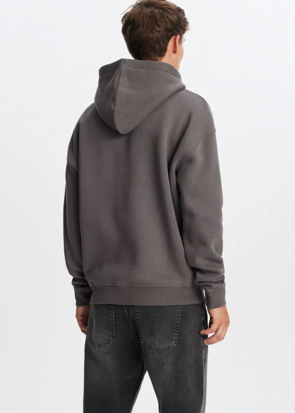 Sweaters En Hoodies<The Sting Brushed hoodie met logo choco