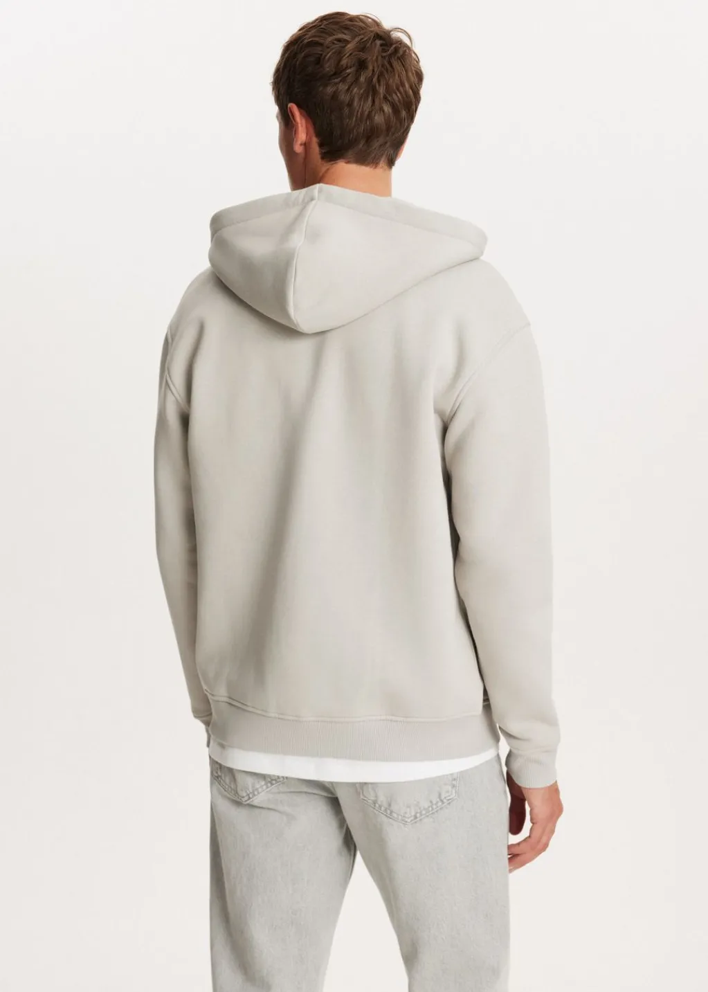 Basics|Sweaters En Hoodies<The Sting Brushed vest grijs