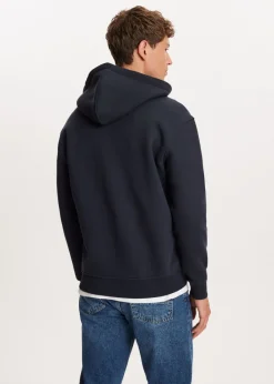 Basics|Sweaters En Hoodies<The Sting Brushed vest donkerblauw