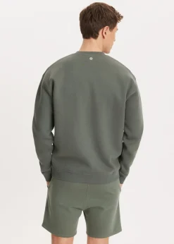 Sweaters En Hoodies<The Sting Brushed written sweater groen, olijf