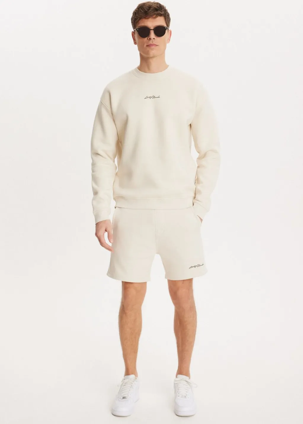 Sweaters En Hoodies<The Sting Brushed written sweater ecru