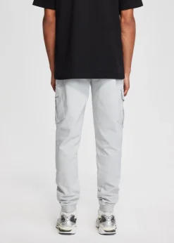 Broeken<The Sting Cargo jogger lichtgrijs