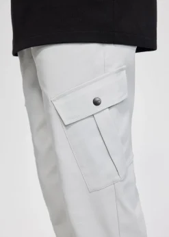 Broeken<The Sting Cargo jogger lichtgrijs