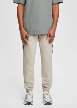 Basics|Broeken<The Sting Cargo jogger taupe
