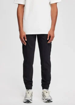 Broeken<The Sting Cargo jogger zwart