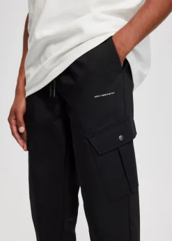 Broeken<The Sting Cargo jogger zwart