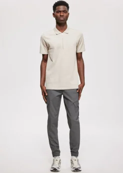 Broeken<The Sting Cargo jogger donkergrijs