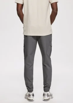 Broeken<The Sting Cargo jogger donkergrijs