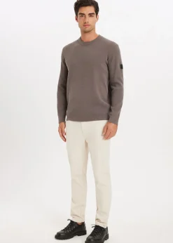 Truien En Vesten<The Sting Chenille trui lichtbruin