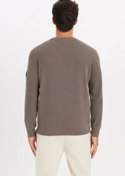 Truien En Vesten<The Sting Chenille trui lichtbruin