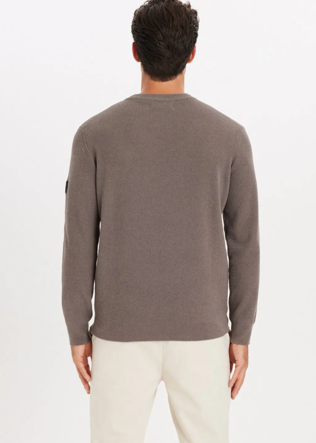 Truien En Vesten<The Sting Chenille trui lichtbruin