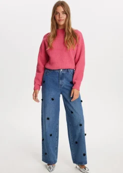 Truien En Vesten<The Sting Chenille trui rose, hot