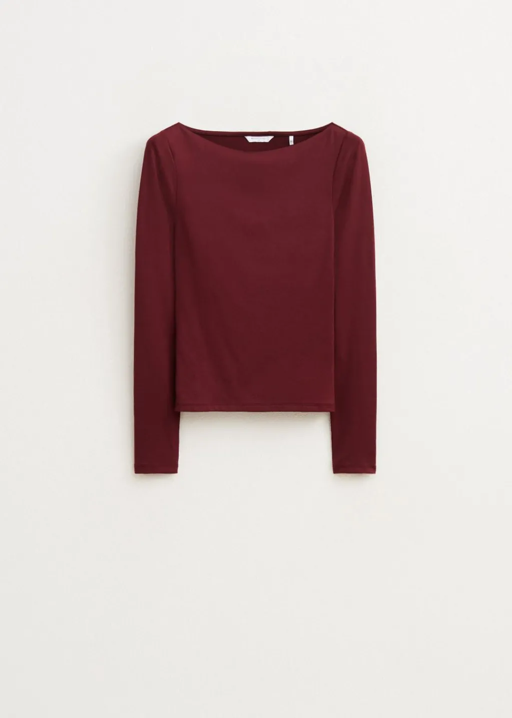 Tops<The Sting Clean lange mouwen top bordeaux