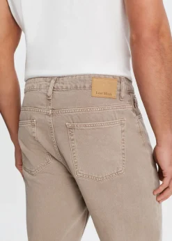 Jeans<The Sting Coast straight leg jeans taupe