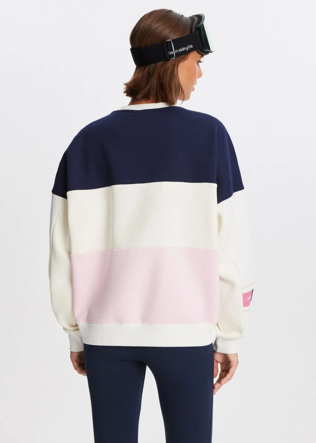 Sweaters En Hoodies<The Sting Colourblock sweater donkerblauw