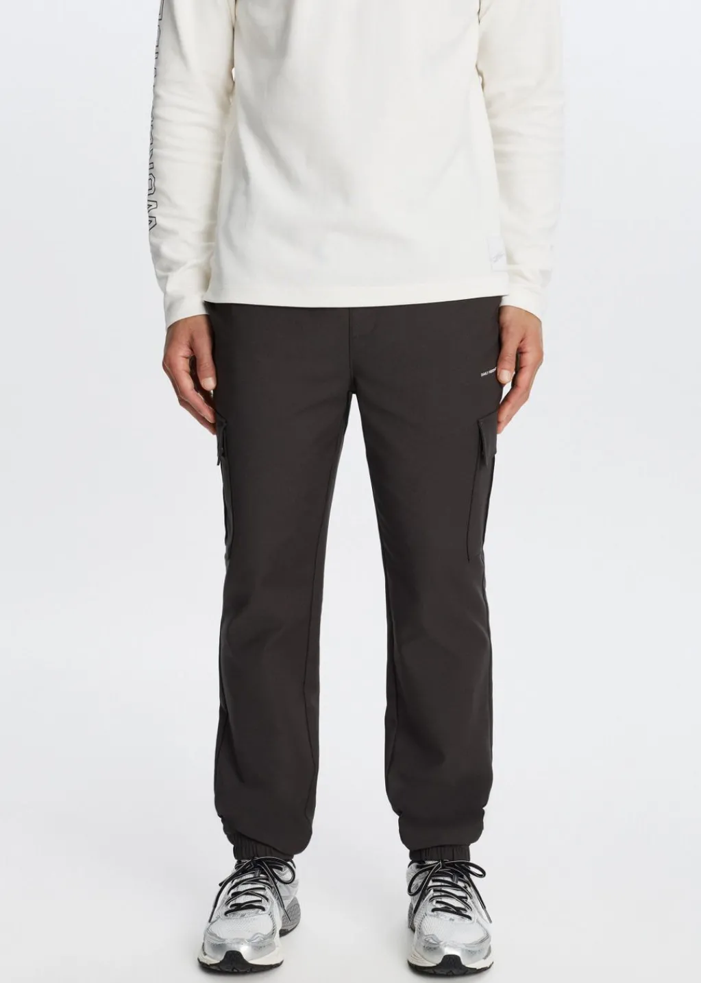 Broeken<The Sting Comfort cargo broek antraciet
