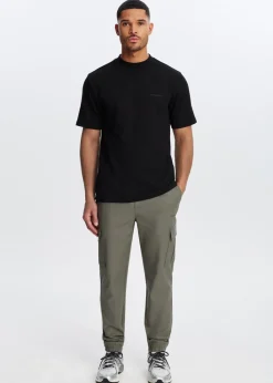 Broeken<The Sting Comfort cargo broek salie groen