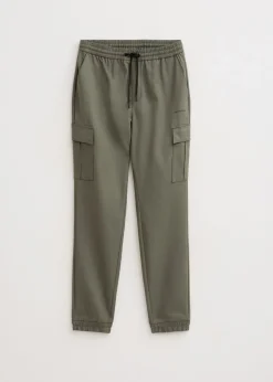Broeken<The Sting Comfort cargo broek salie groen
