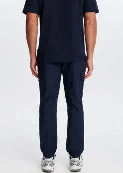 Broeken<The Sting Comfort cargo broek donkerblauw