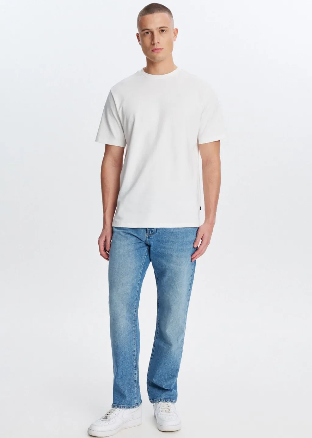 Jeans<The Sting Comfort straight jeans blauw, used middle