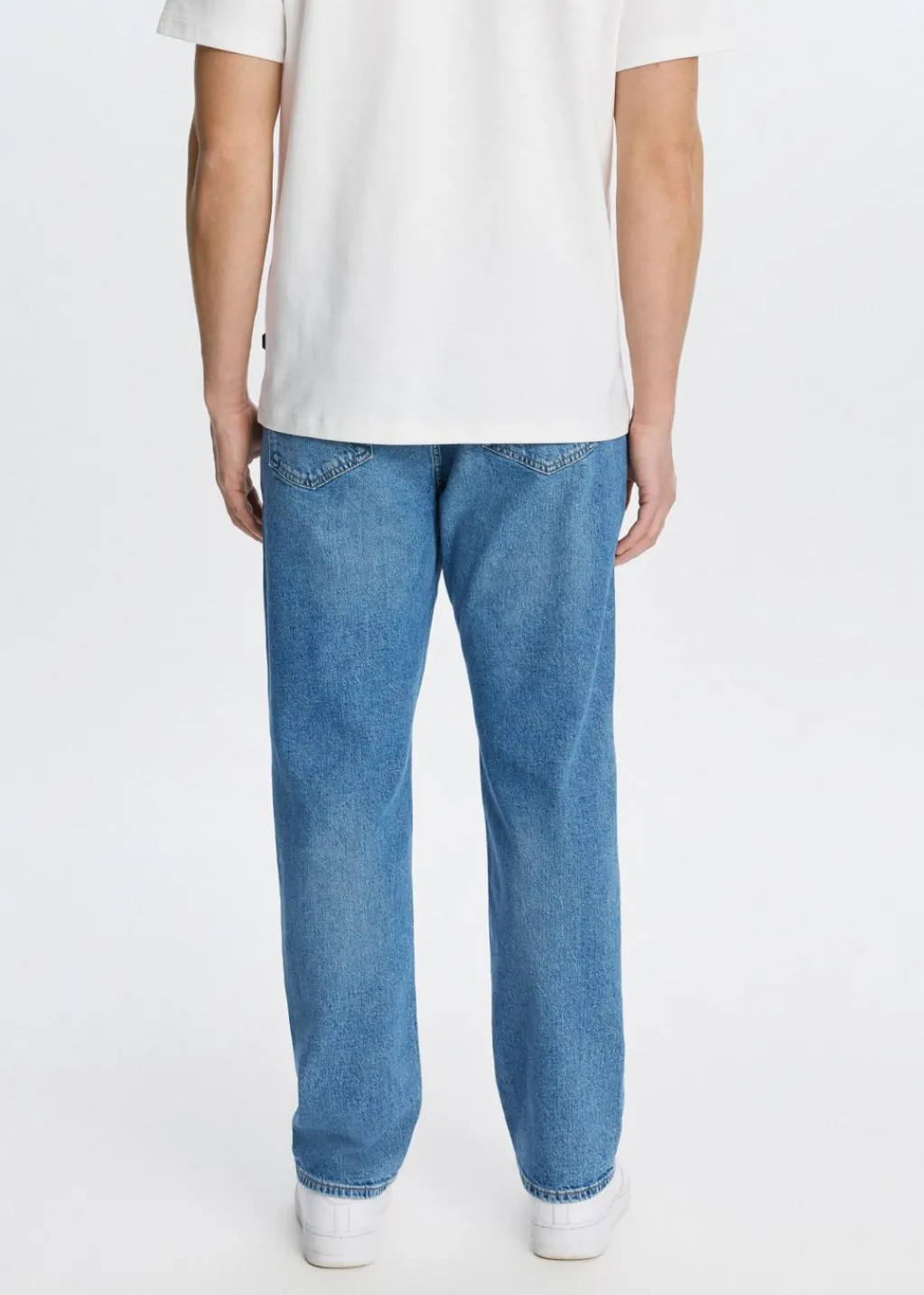Jeans<The Sting Comfort straight jeans blauw, used middle