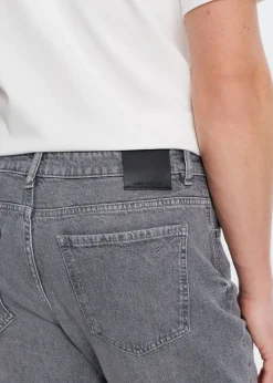 Jeans<The Sting Comfort straight jeans grijs, used middle