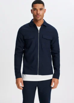 Overshirts<The Sting Como overshirt donkerblauw