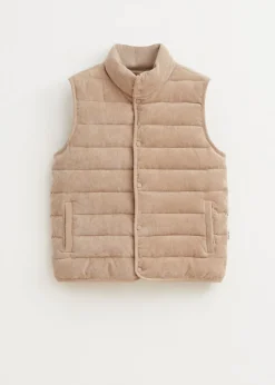 Jassen<The Sting Corduroy bodywarmer zand