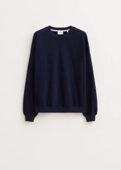 Sweaters En Hoodies<The Sting Cutseam sweater donkerblauw