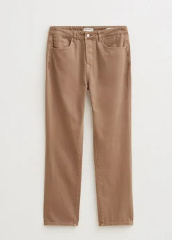 Jeans<The Sting Dash straight leg jeans donkerzand