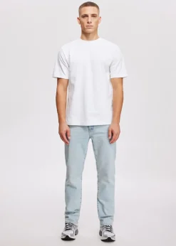 Jeans<The Sting Dash straight leg jeans blauw, used light