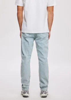 Jeans<The Sting Dash straight leg jeans blauw, used light