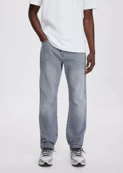 Jeans<The Sting Dash straight leg jeans grijs, used middle