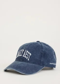 Petten<The Sting Denim pet donkerblauw