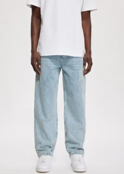 Jeans<The Sting Drew loose fit jeans blauw, used light