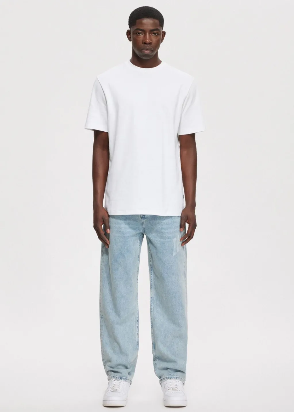 Jeans<The Sting Drew loose fit jeans blauw, used light