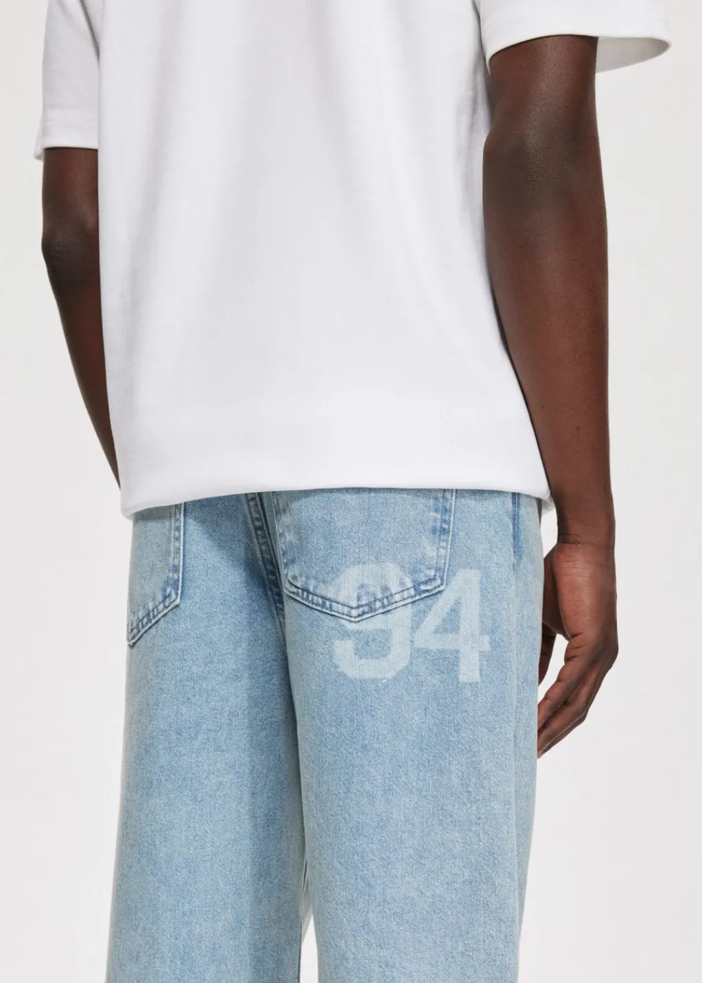 Jeans<The Sting Drew loose fit jeans blauw, used light