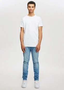 Jeans<The Sting Duke v2 slim fit jeans Hemels blauw