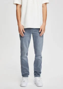 Jeans<The Sting Duke v2 slim fit jeans grijs blauw