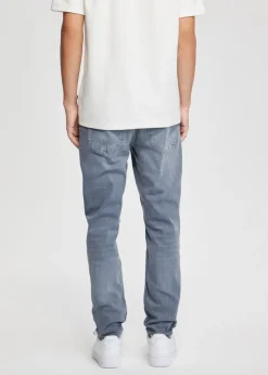 Jeans<The Sting Duke v2 slim fit jeans grijs blauw