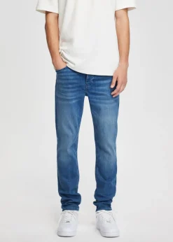 Jeans<The Sting Duke v2 slim fit jeans blauw