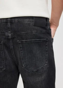 Jeans<The Sting Duke v2 slim fit jeans zwart, used dark