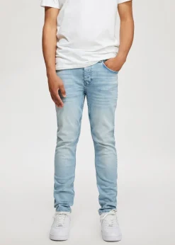 Jeans<The Sting Duke v2 slim fit jeans blauw, used middle