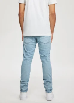 Jeans<The Sting Duke v2 slim fit jeans blauw, used middle